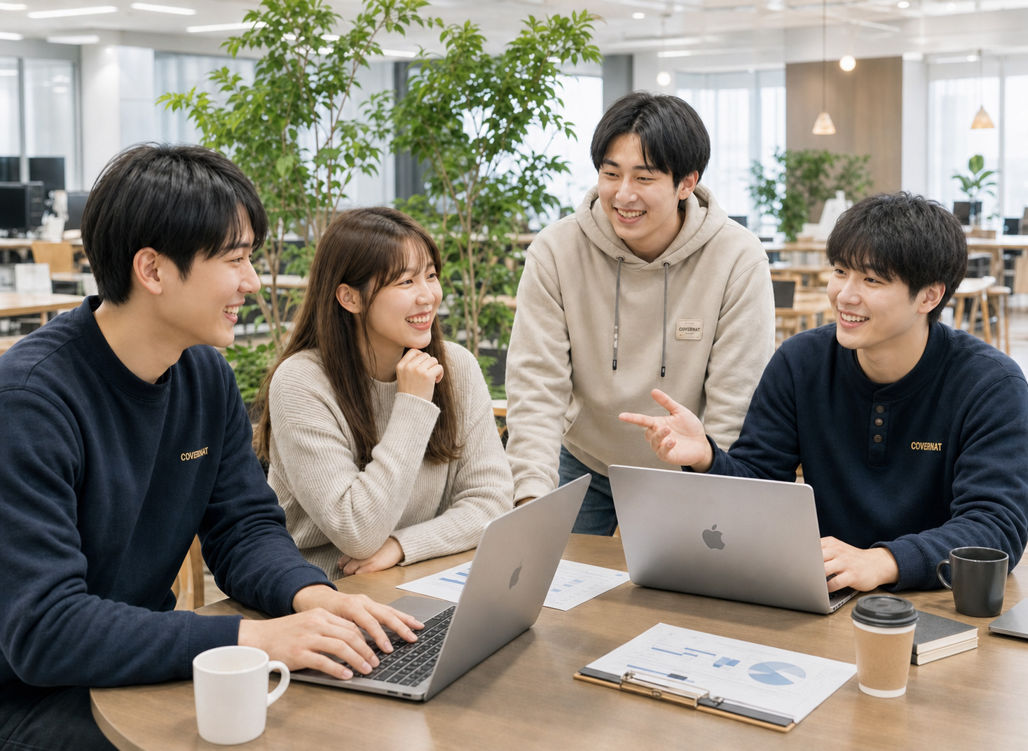 ミーティングをするAppBankのメンバー