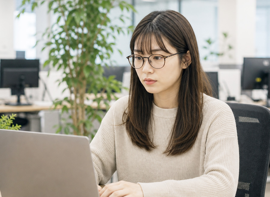 執務中のAppBankのメンバー