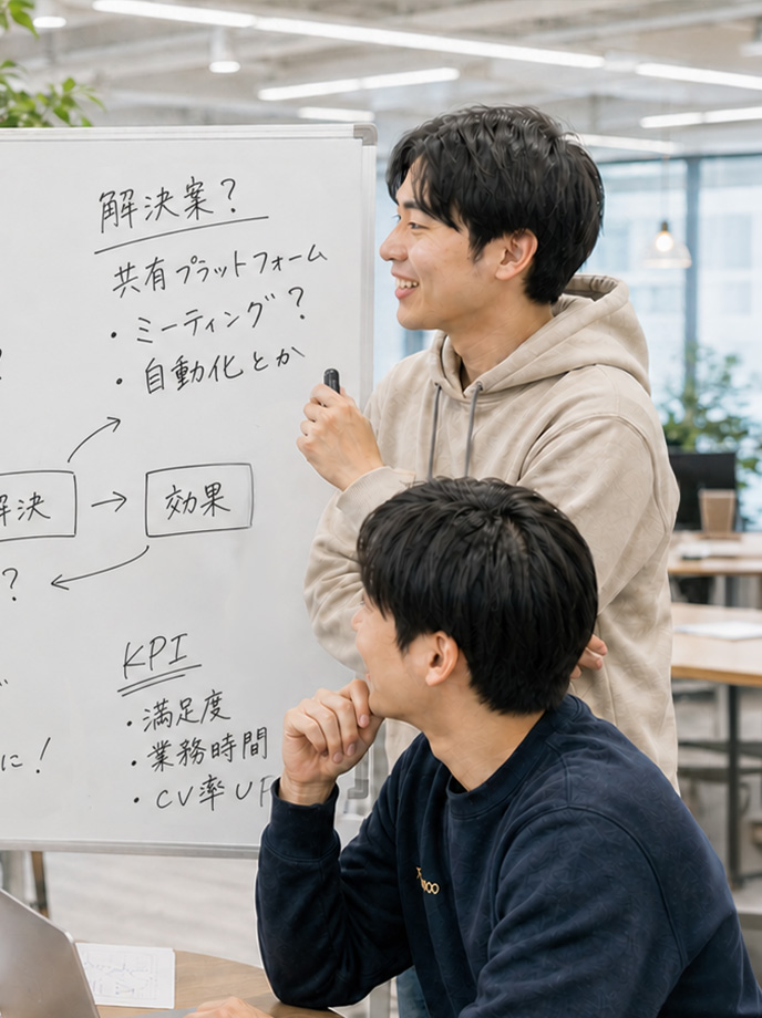 談笑するAppBankのメンバー