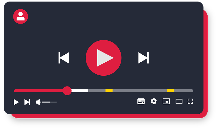 動画サービス事業のイメージ